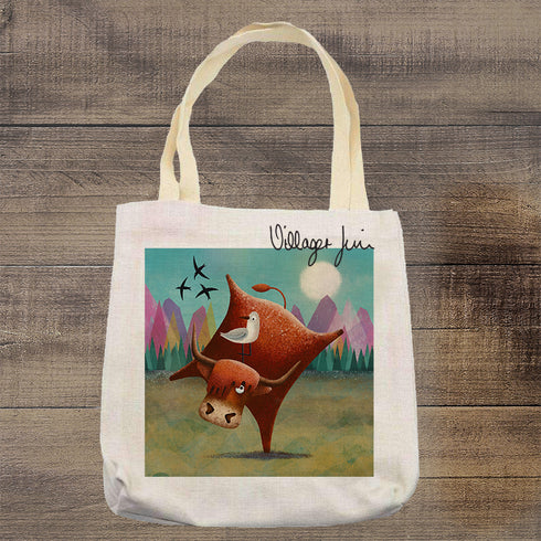 Highland Fling - Highland Cow Tote Bag